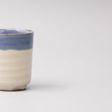 Wine & Champagne Hampers: Sushi Mug 150ml Denim Cream Glaze