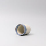 Wine & Champagne Hampers: Sushi Mug 150ml Denim Cream Glaze