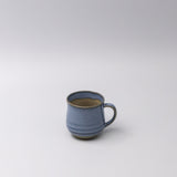 Disposable Cups: Mug with Handle 230ml Blue Glaze