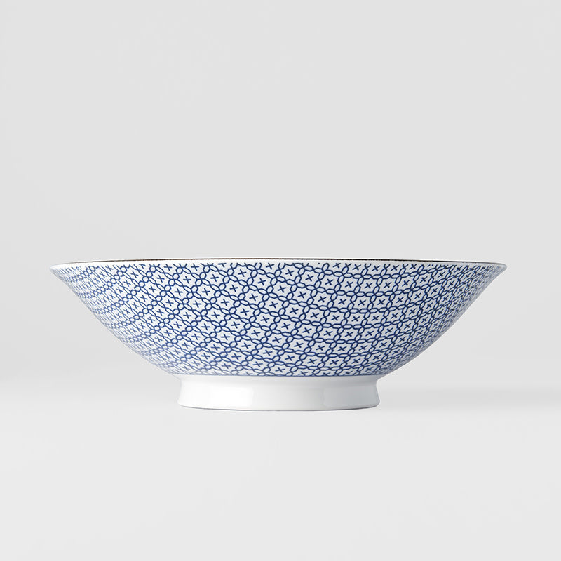 Bowl in a Gift Box 25cm Geo Flower Design