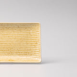 Buffets & Sideboards: Plate Rectangular Sashimi 33cm Honey Glaze