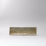 Plate Rectangular 33x10cm Sage Glaze
