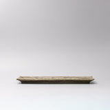 Plate Rectangular 33x10cm Sage Glaze