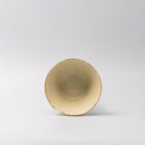 Bowl Fluted 13cm Sand Fade Glaze