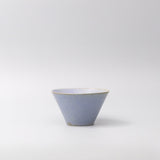 Bowl Fluted 13cm Blue Fade Glaze