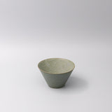Bowl Fluted 13cm Green Fade Glaze