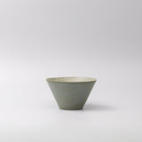 Bowl Fluted 13cm Green Fade Glaze