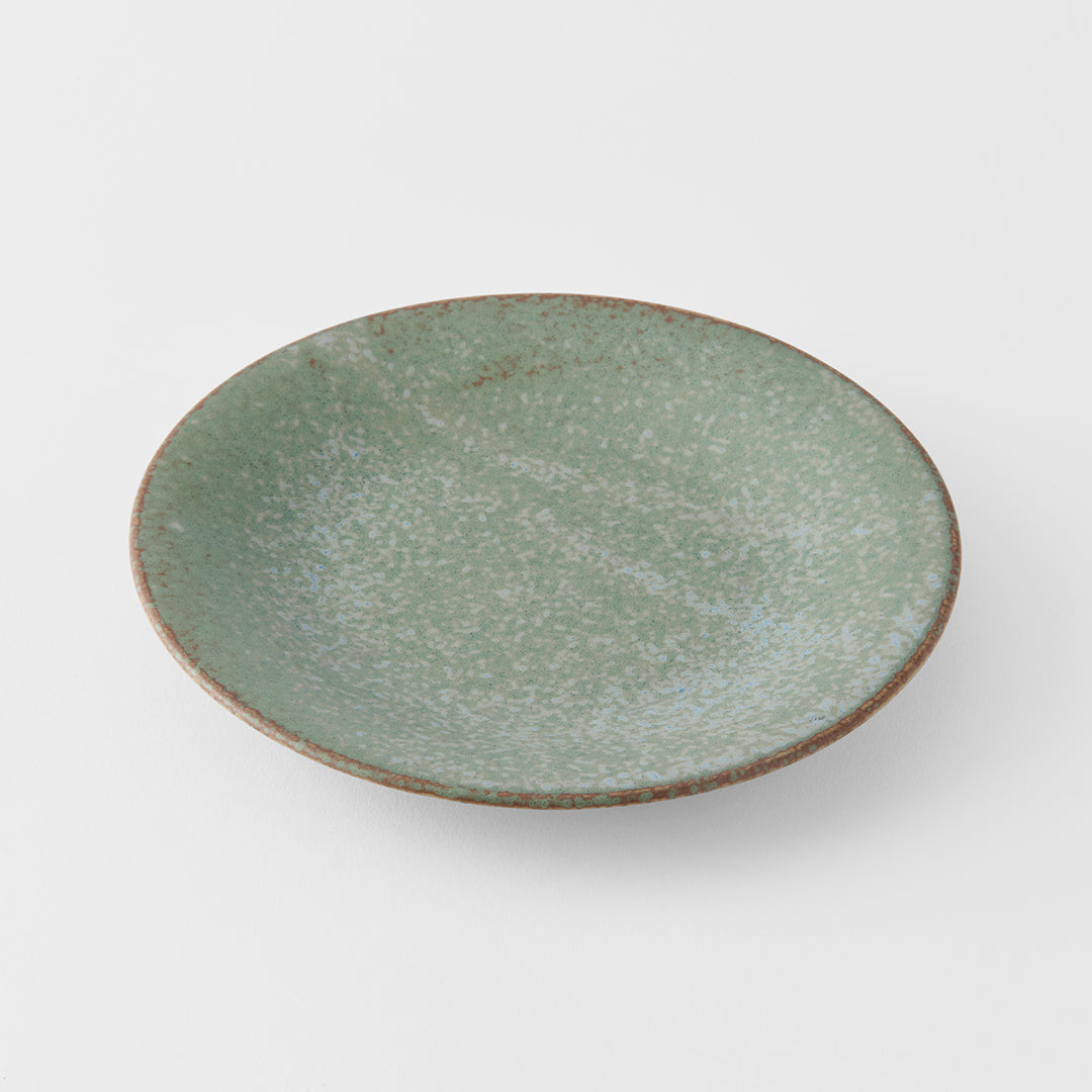 Tapas Plate 17cm Green Fade Glaze