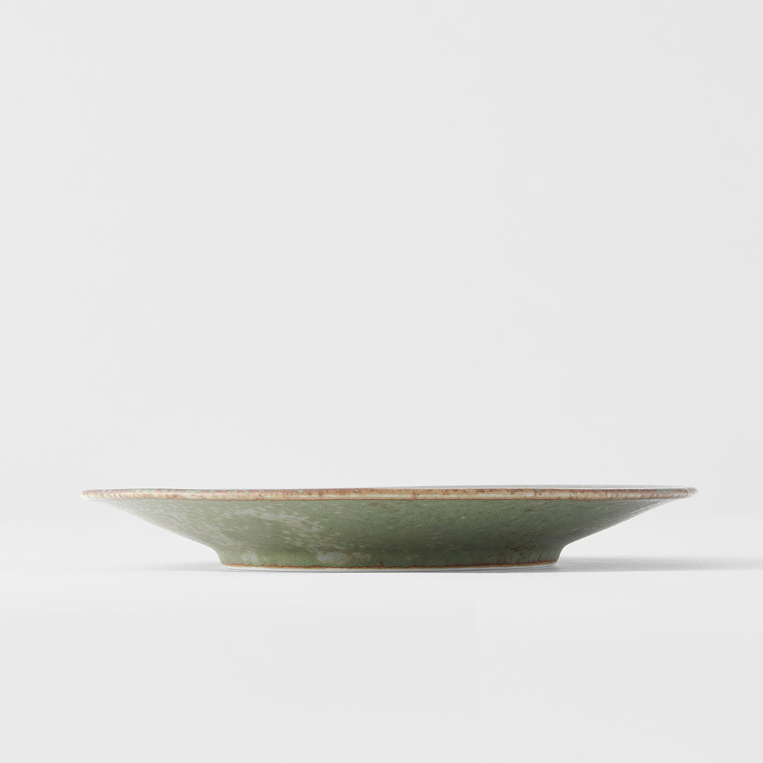 Tapas Plate 17cm Green Fade Glaze
