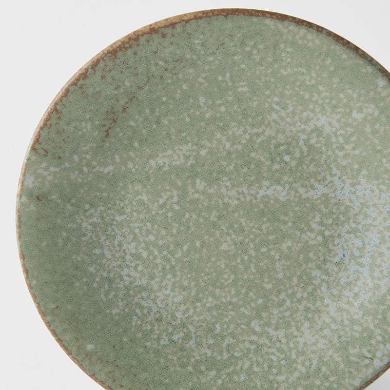 Tapas Plate 17cm Green Fade Glaze
