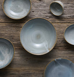 Tapas Plate 17cm Steel Grey Glaze
