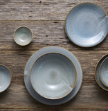 Tea Cup 120ml Steel Grey Glaze