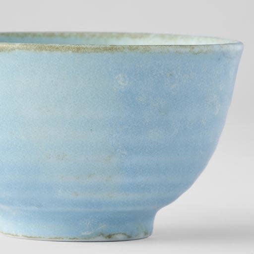 Tea Cup 8cm 120ml Soda Blue Glaze