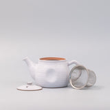 Teas & Accessories: Teapot 300ml Speckled White Glaze