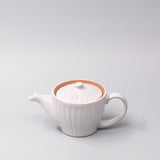 Teas & Accessories: Teapot 480ml Speckled White Ridge Glaze