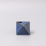 Vase Triangular Indigo Wave 130ml