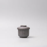 Coffee Tables: Cup Chawanmushi 170ml Matt Black Stripe Glaze