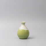 Condiments & Sauces: Sake Jug 300ml Pistachio White Drip