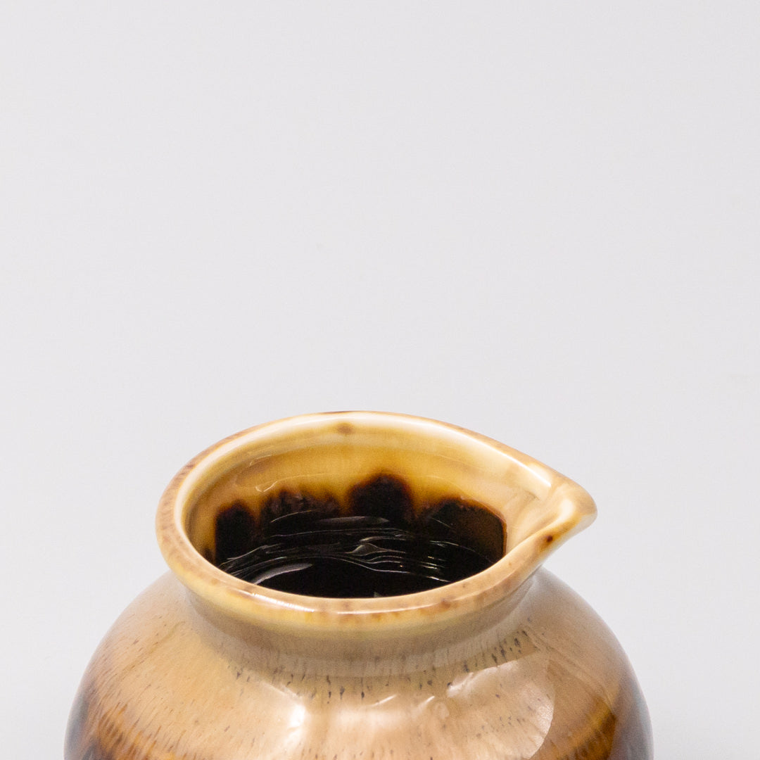 Pourer 120ml Chesnut Gloss Sunflower Drip Glaze
