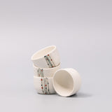 Oven Mitts & Pot Holders: Sake Set for Four 330ml White Abacus Glaze