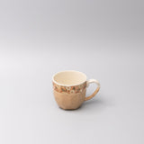 Disposable Cups: Mug in a Gift Box 260ml Apricot Floral Band Design