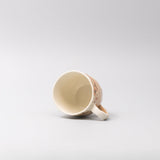 Disposable Cups: Mug in a Gift Box 260ml Apricot Floral Band Design