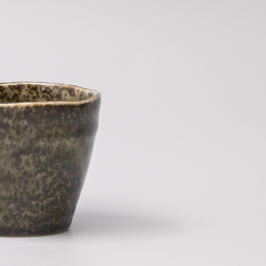 Facial Lotions & Moisturisers: Soba Cup 8.5cm Sage Green Glaze