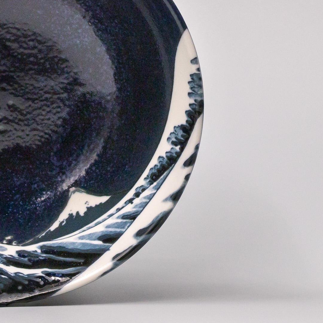 Rice Bowl 15cm Hokusai Great Wave Design