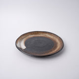 Shower Accessories: Plate 24cm Brushstroke Black
