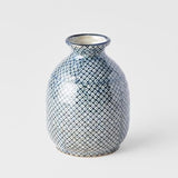 Oven Mitts & Pot Holders: Sake Jug 8cm 300ml Shibori Pattern