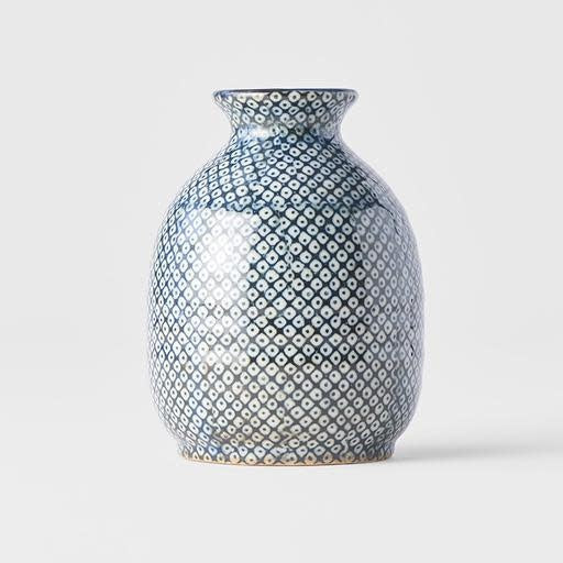 Oven Mitts & Pot Holders: Sake Jug 8cm 300ml Shibori Pattern