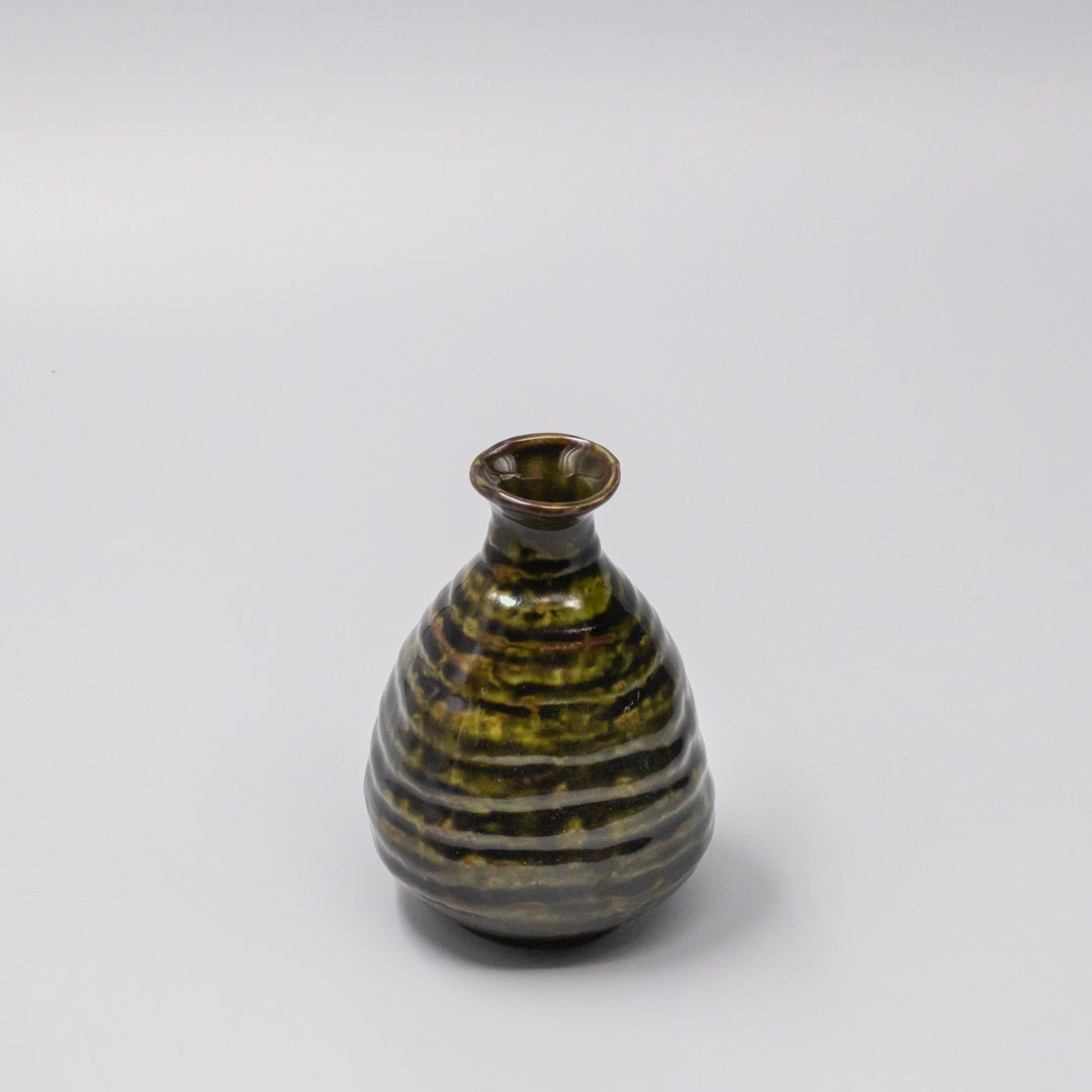 Wellness Accessories: Sake Jug 350ml Sage Brown Glaze
