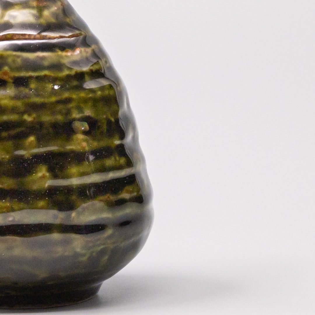Wellness Accessories: Sake Jug 350ml Sage Brown Glaze