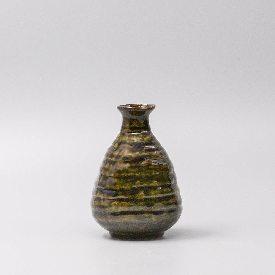 Wellness Accessories: Sake Jug 350ml Sage Brown Glaze