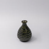 Wine Racks: Sake Jug 350ml Moss Black Glaze