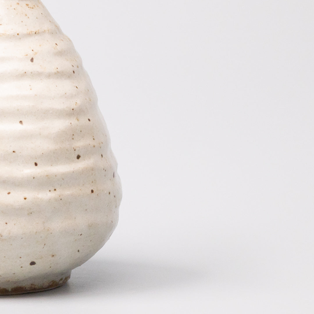 Sake Jug 350ml White Sand Glaze