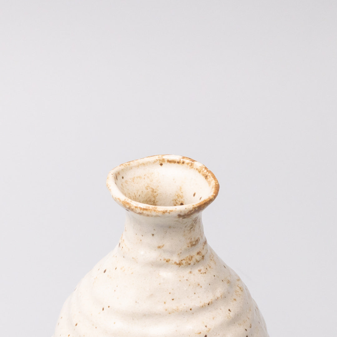Sake Jug 350ml White Sand Glaze