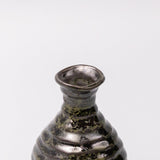 Wine Racks: Sake Jug 180ml Moss Black Glaze