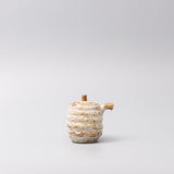 Soy Pot Rustic White Sand