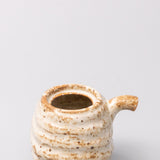 Soy Pot Rustic White Sand