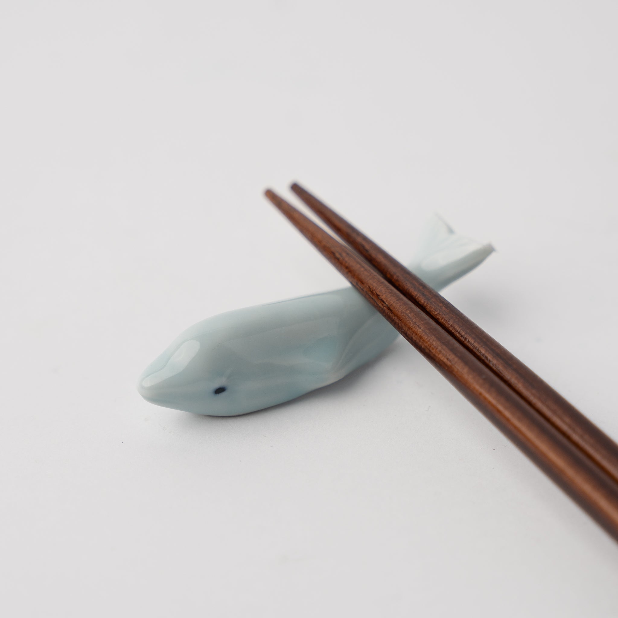 Chopstick Rest Ice Blue Dolphin