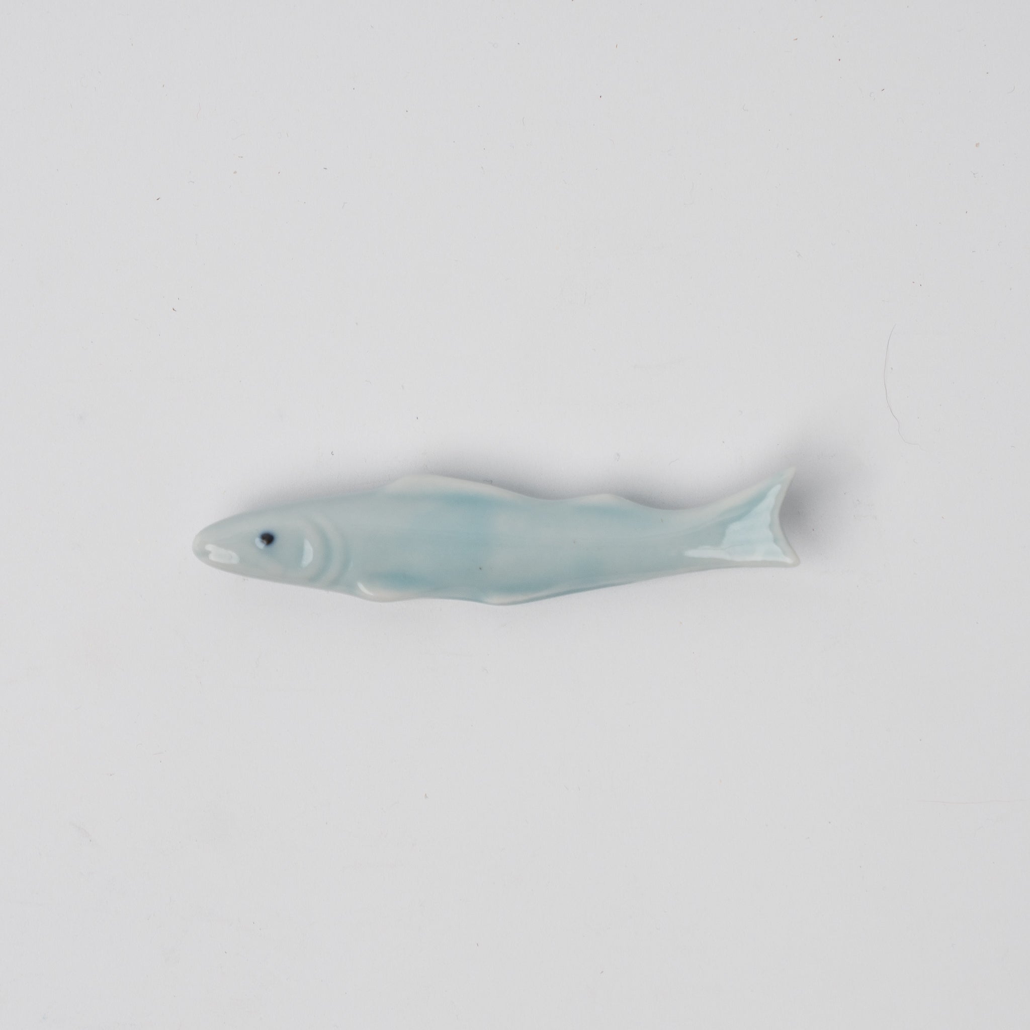 Chopstick Rest Ice Blue Mackerel
