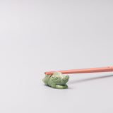 Chopstick Rest Green Boar