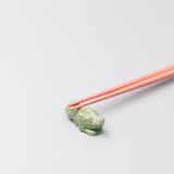 Chopstick Rest Green Boar