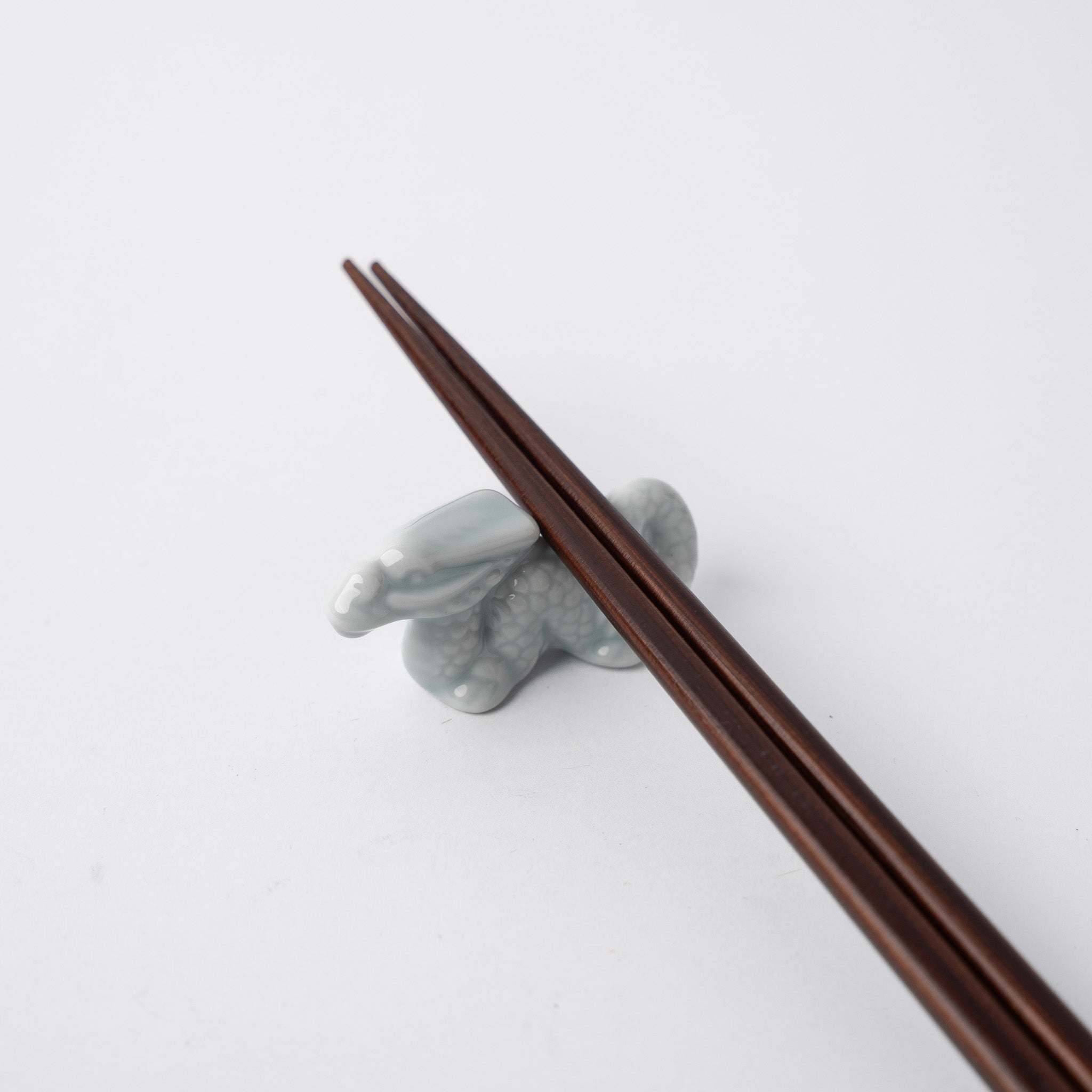 Chopstick Rest Ice Blue Dragon