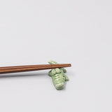Chopstick Rest Green Alligator