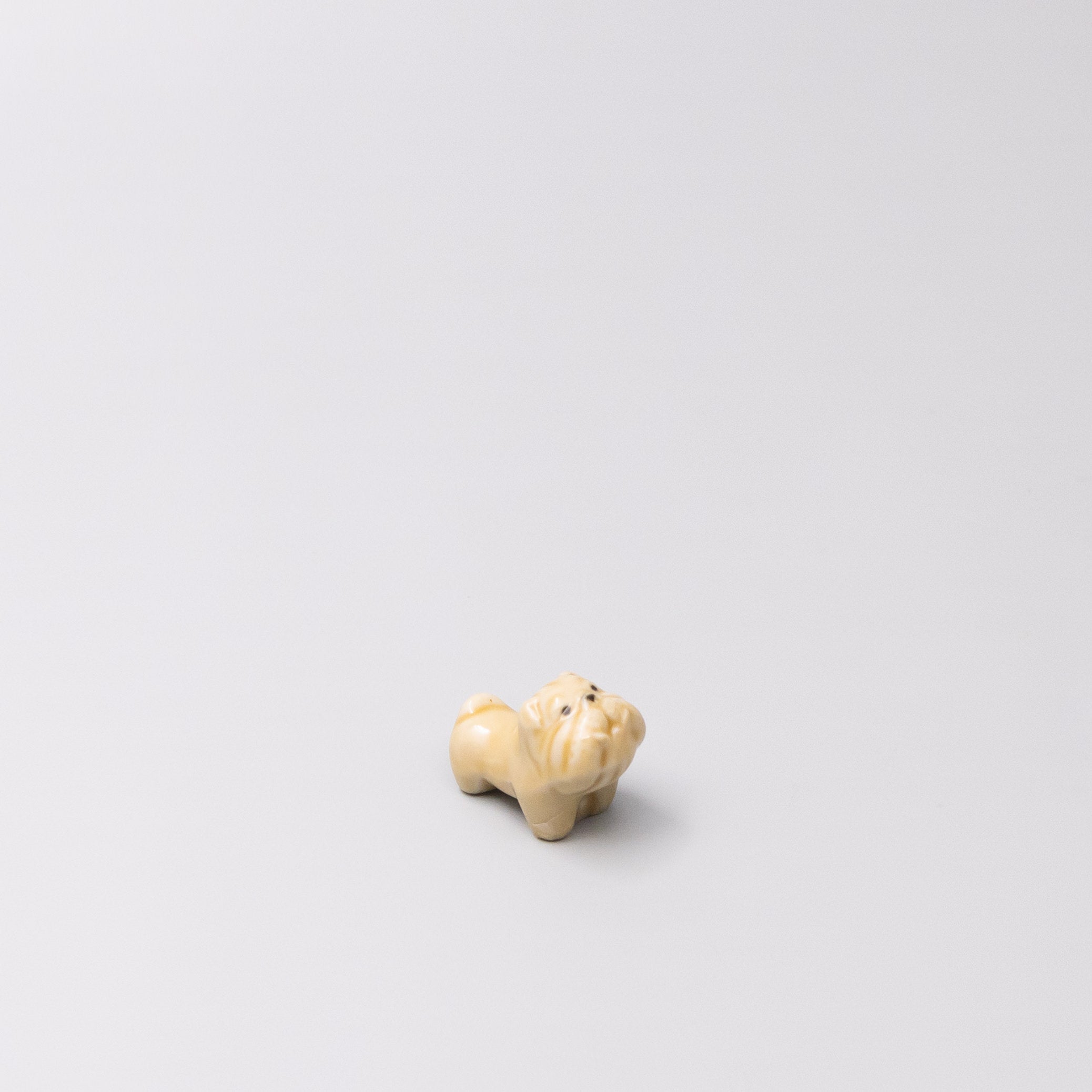 Chopstick Rest Beige Boxer Dog