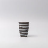 Drinkware: Sushi Mug 300ml Light Blue Spiral On Black Design