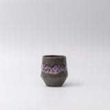 Drinkware: Sushi Mug 350ml Purple Red Drip On Black Design
