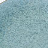 Novelty Gifts: Tapas Plate 17cm Peacock Glaze